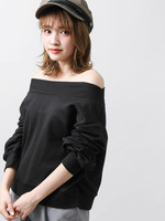 WEGO/2WAYオフショルスウェット