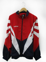 【USED】adidas ブランドナイロンジャケット