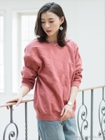 Crewneck Sweatshirt/レッド