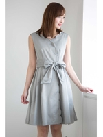 《Lou Lou Fee》スカラップリボンワンピース/ネイビー(120)