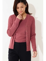 ◆大きいサイズ◆リブプルオーバーニット/ピンク(090)