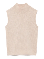 ウールカシミアノースリニットプルオーバー/PBEG