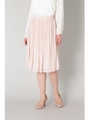 シフォンプリーツスカート/ピンク(090)