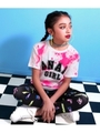 【ANAP GIRL】ペイントロゴTシャツ/ホワイト(001)