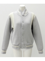 【Alluge】HWM KNIT VARSTY JK/グレー(006)