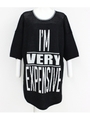【Alluge】IM VERY EXPENSIVE　ニットワンピース/ブラック(027)