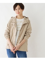 ピーチ微起毛 マウンテンパーカー・ブルゾン/オリーブグリーン(026)