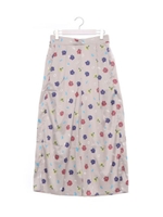 フラワーサボテン柄PT/ベージュ(005)