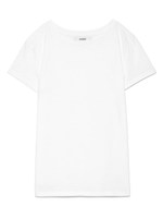シンプルカラーTシャツ/WHT