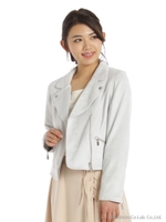 スエードライダースJK/ラベンダー