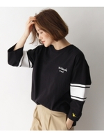 MARK GONZALES/マークゴンザレス別注 フットボールTシャツ/ブラック(019)
