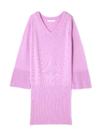 [WEB限定商品]袖ボリュームワンピース/ラベンダー1(081)