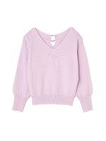 《BLANCHIC》R／N Vネックニット/ラベンダー(080)