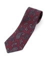 オーセンティックペイズリーネクタイ/ボルドー(564)