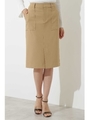 クール２Ｗａｙスカート/ベージュ(040)