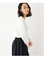 コットン裏毛プルオーバー/ホワイト系(002)