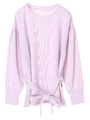 サカリバウエストマークプルオーバー/ラベンダー