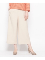 ストレッチガウチョパンツ/ベージュ(052)