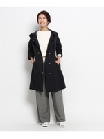 フーデットスプリングコート/キャメル(041)