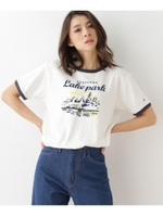 Champion ロチェスターコレクションリンガーTシャツ/オフホワイト(003)