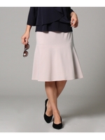 [L]【洗える】トリアセドライクロススカート/ベビーピンク(071)