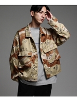 オーバーショートジャケット/ベージュ(452)