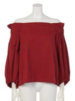 オフショルダーベルトＢＬ/レッド