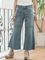 １０ｏｚ×７ｏｚ　ＤＥＮＩＭリメイクフレアパンツ/ブリーチ
