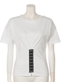 ウエストコルセット Tシャツ/WHT