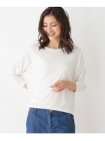 サンドウォッシュリブプルオーバー/ホワイト系(002)