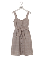 前ボタンAラインジャンスカ/レッド