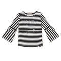 【50%OFF】【キッズサイズ向け】ロゴ刺しゅう入りベルスリーブTシャツ