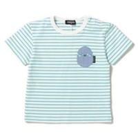 【30%OFF】恐竜×ボーダーTシャツ