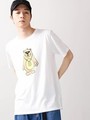 WEGO/オールドスクールベアプリントTシャツ