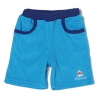 サメ配色パイルショートパンツ