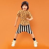 アルファベット総柄ワイドTシャツ