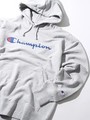 Champion|裏毛プリントパーカー