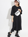 WEGO/サイドスリットロングワンピース