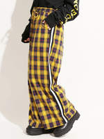WEGO/チェックラインパンツ