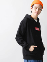 WEGO/ARMYボックスロゴプルパーカー