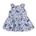 【20%OFF】花柄裾バルーンノースリーブワンピース