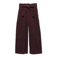 【50%OFF】【LIEN】ベルトつきコーデュロイワイドパンツ