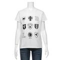 【50%OFF】エンブレムプリントTシャツ
