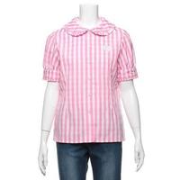 【50%OFF】ギンガムチェックブラウス