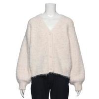 【50%OFF】シャギーVネックカーディガン