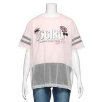 【50%OFF】チュール＆切り替えTシャツセット