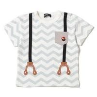 【50%OFF】トロンプルイユ海賊ギザギザボーダーTシャツ