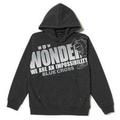 【50%OFF】ロゴ＆キャラクタープリント入り裏起毛パーカー