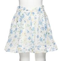 【50%OFF】花柄ウエストリボン風キュロット