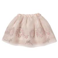 【50%OFF】刺しゅう入りオーガンジースカート